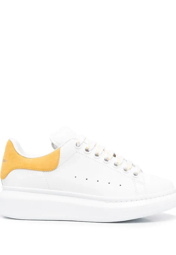 Alexander McQueen klassiska låga sneakers - Vit