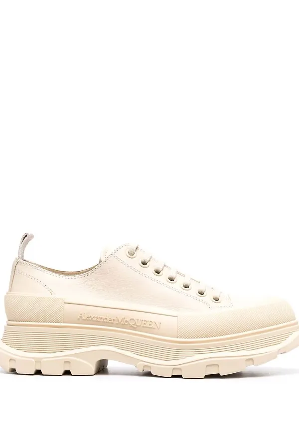 Alexander McQueen låga sneakers - Neutral