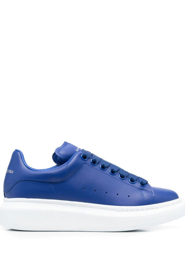 Alexander McQueen låga sneakers i oversize-modell - Blå