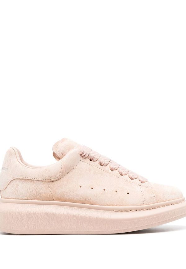Alexander McQueen låga sneakers i oversize-modell - Rosa