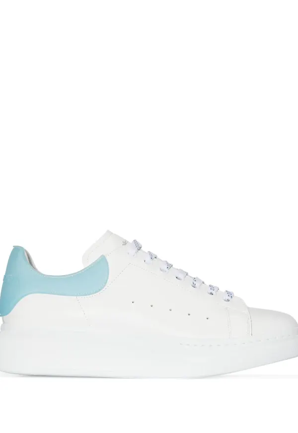 Alexander McQueen låga träningsskor - Vit
