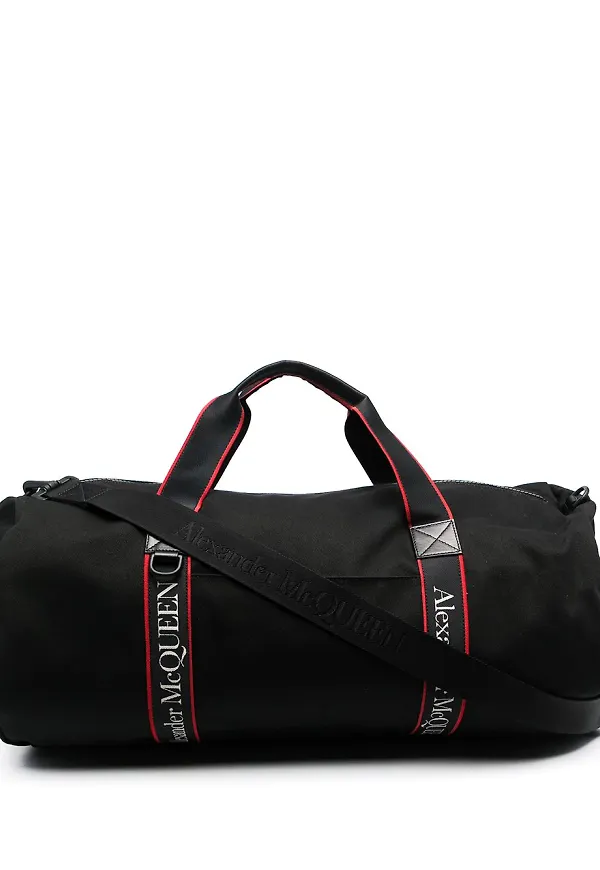 Alexander McQueen Metropolitan Selvedge duffelväska - Svart