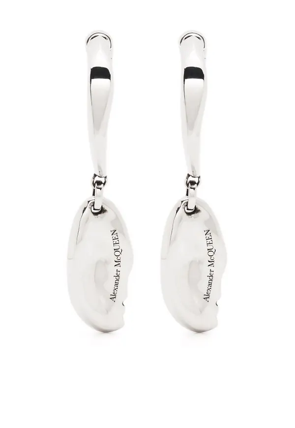 Alexander McQueen Molten hoop - Silverfärgad