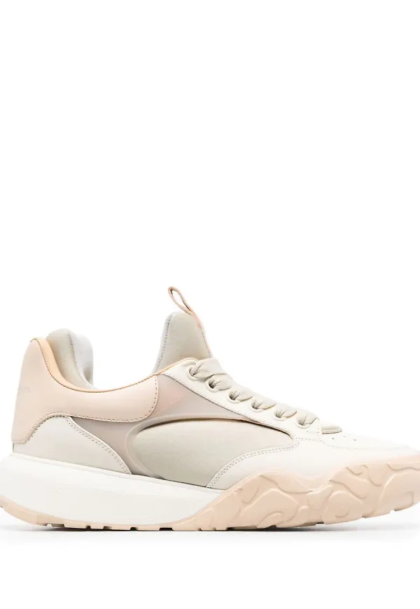 Alexander McQueen New Court sneakers - Neutral