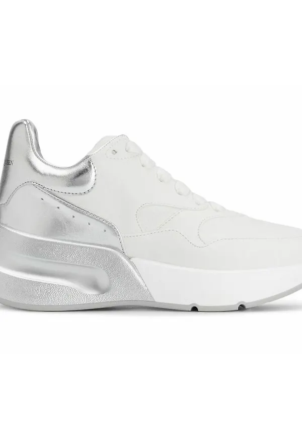 Alexander McQueen Oversized Runner Sneakers Vit, Dam