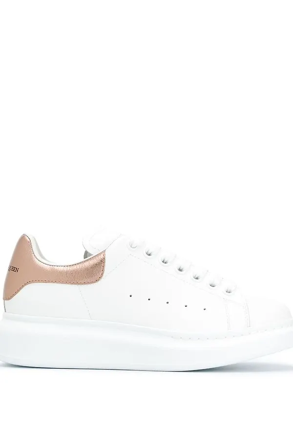 Alexander McQueen Oversized Sneakers Rosa, Dam
