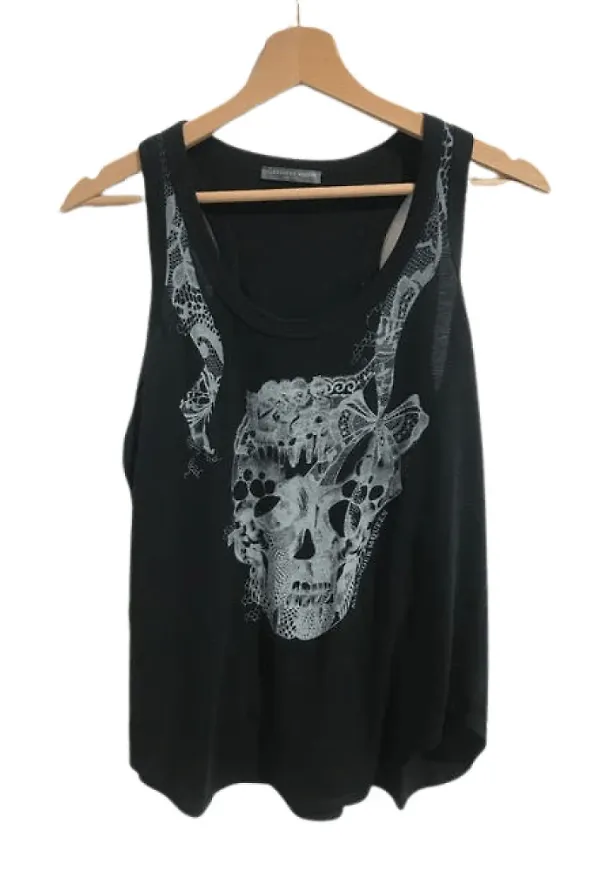 Alexander McQueen Pre-owned Bomullstopp Svart, Dam