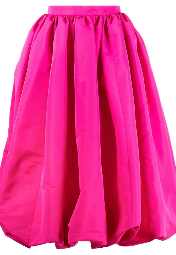 Alexander McQueen Puffball midikjol - Rosa