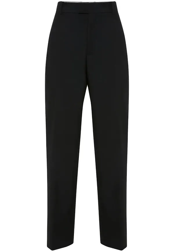 Alexander McQueen raka byxor - Svart