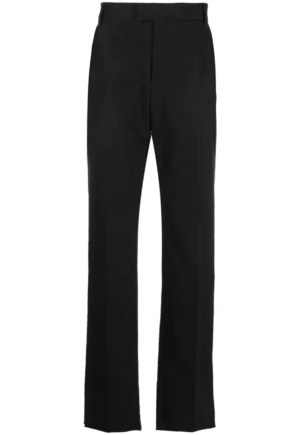 Alexander McQueen raka byxor - Svart