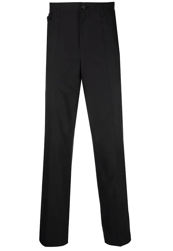 Alexander McQueen raka byxor - Svart