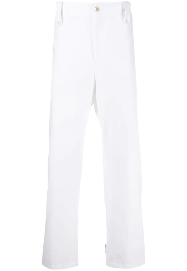 Alexander McQueen raka byxor - Vit