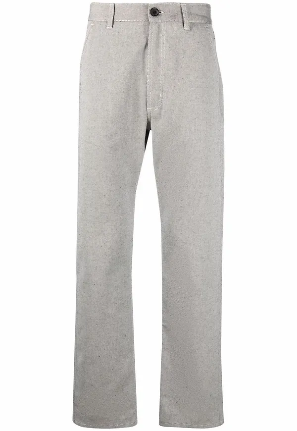 Alexander McQueen raka byxor - Vit