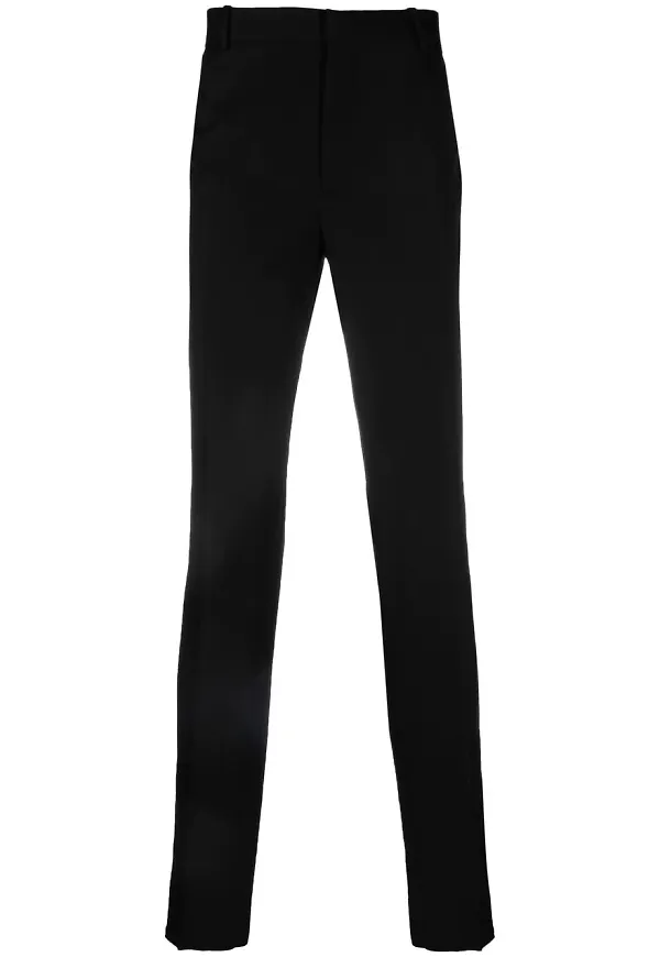 Alexander McQueen raka finbyxor - Svart