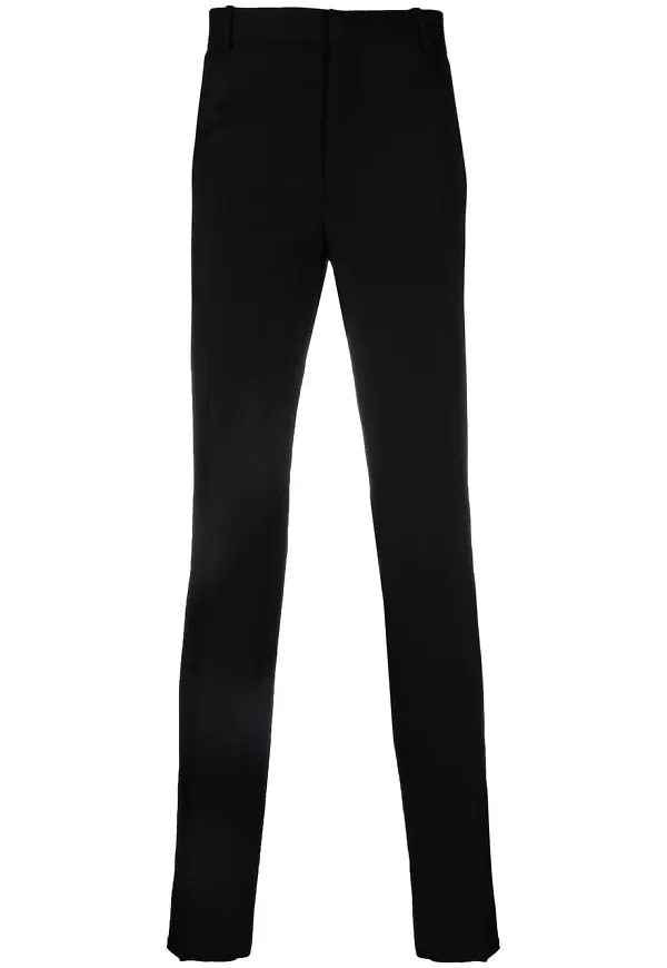 Alexander McQueen raka finbyxor - Svart