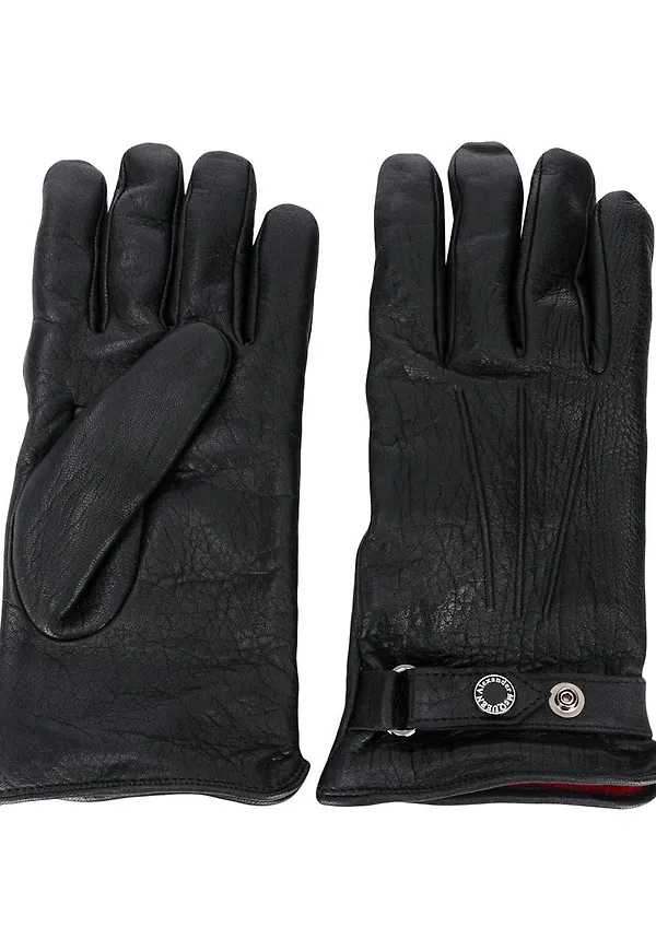 Alexander McQueen skinnhandskar - Svart