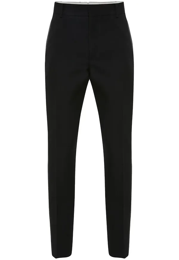 Alexander McQueen smala byxor - Svart