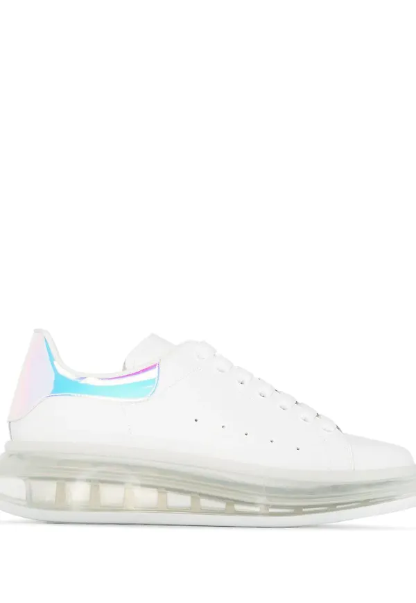 Alexander McQueen sneakers i oversize-modell - Vit