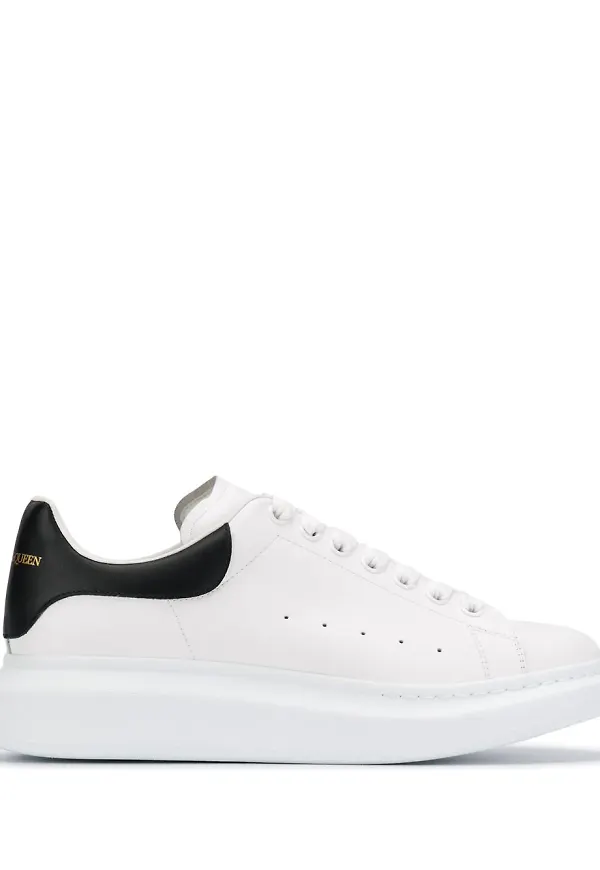 Alexander McQueen sneakers i oversize-modell - Vit