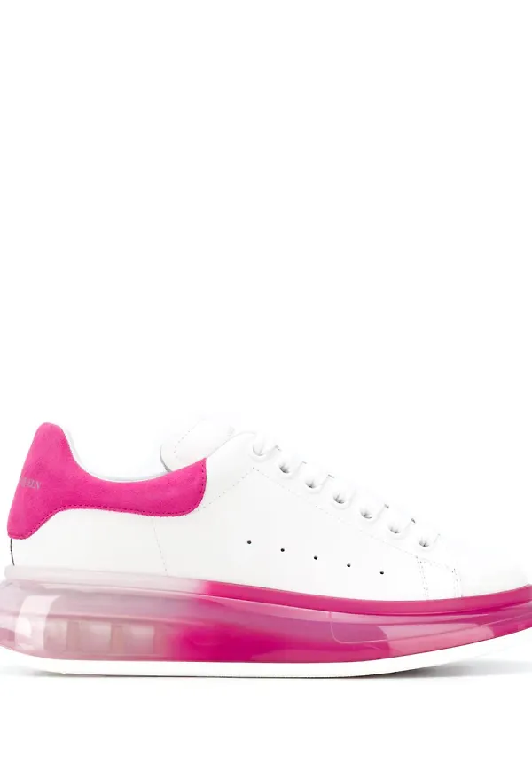 Alexander McQueen sneakers i oversize-modell - Vit