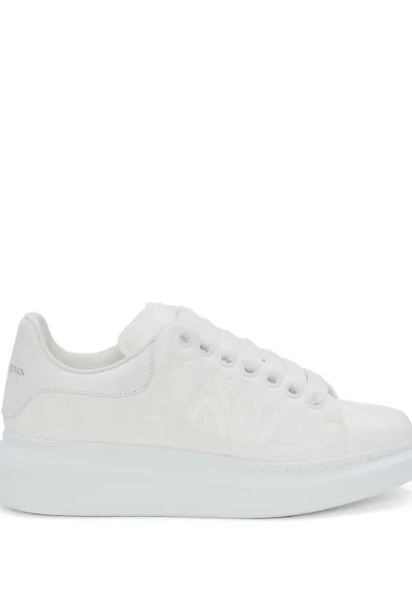Alexander McQueen sneakers i oversize-modell - Vit