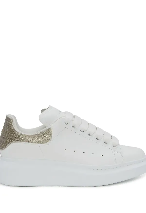 Alexander McQueen sneakers i oversize-modell - Vit