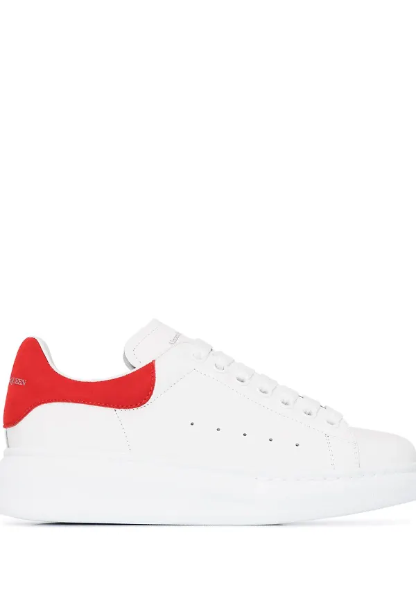 Alexander McQueen sneakers i oversize-modell - Vit