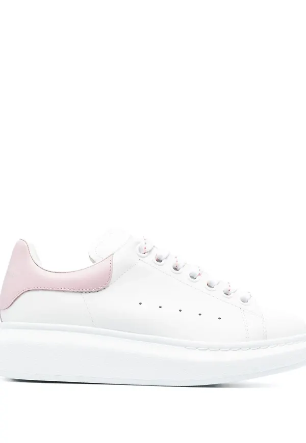 Alexander McQueen sneakers i oversize-modell - Vit