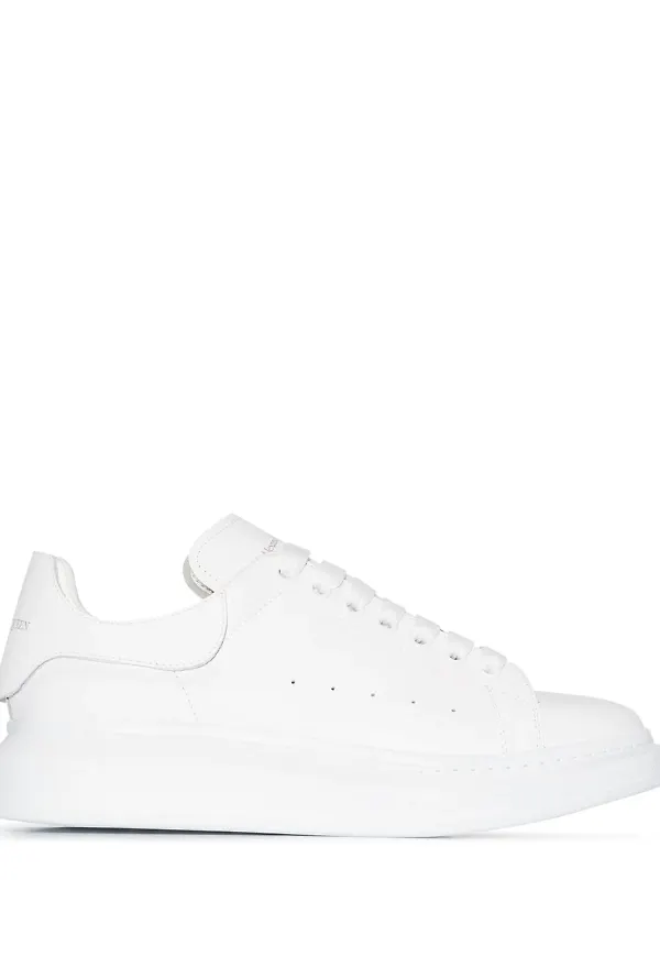 Alexander McQueen sneakers i oversize-modell - Vit