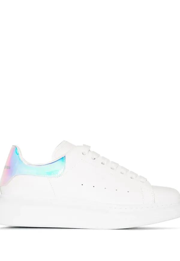 Alexander McQueen sneakers med snörning - Vit