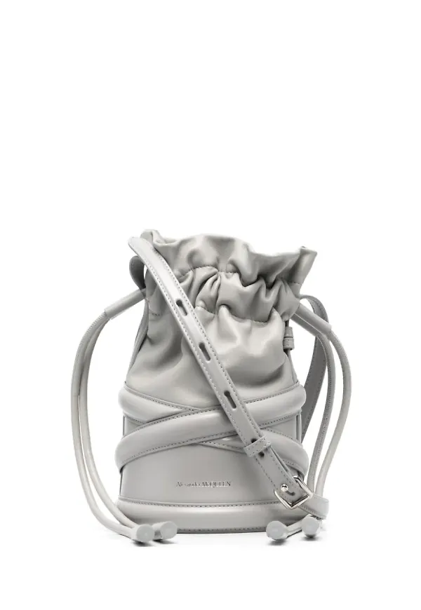 Alexander McQueen Soft Curve fiskehatt - Grå