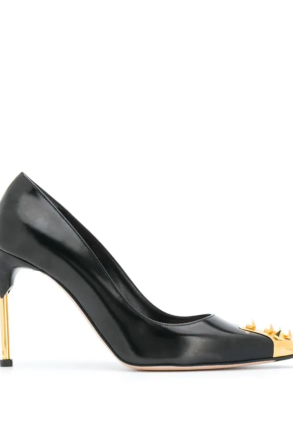 Alexander McQueen spetsiga pumps - Svart