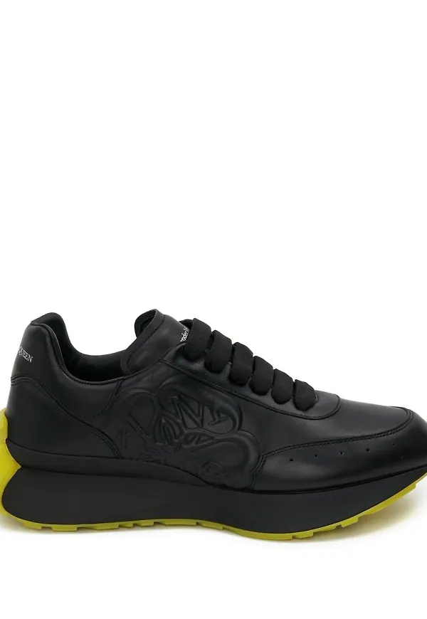 Alexander McQueen Sprint låga sneakers - Svart