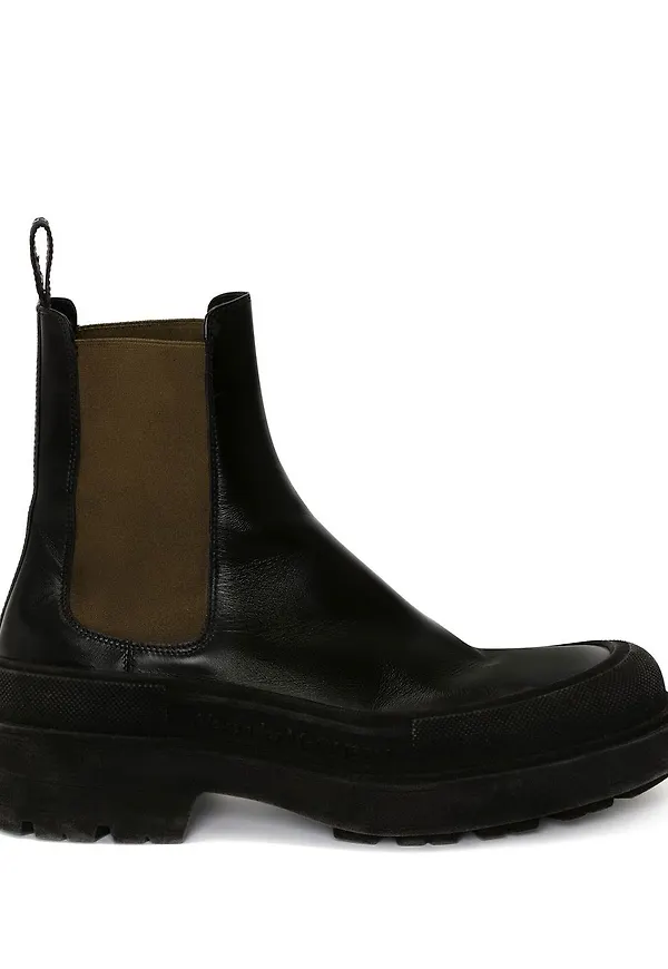 Alexander McQueen Stack Chelsea-boots - Svart