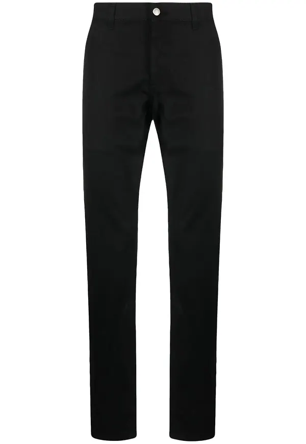 Alexander McQueen straight-jeans - Svart