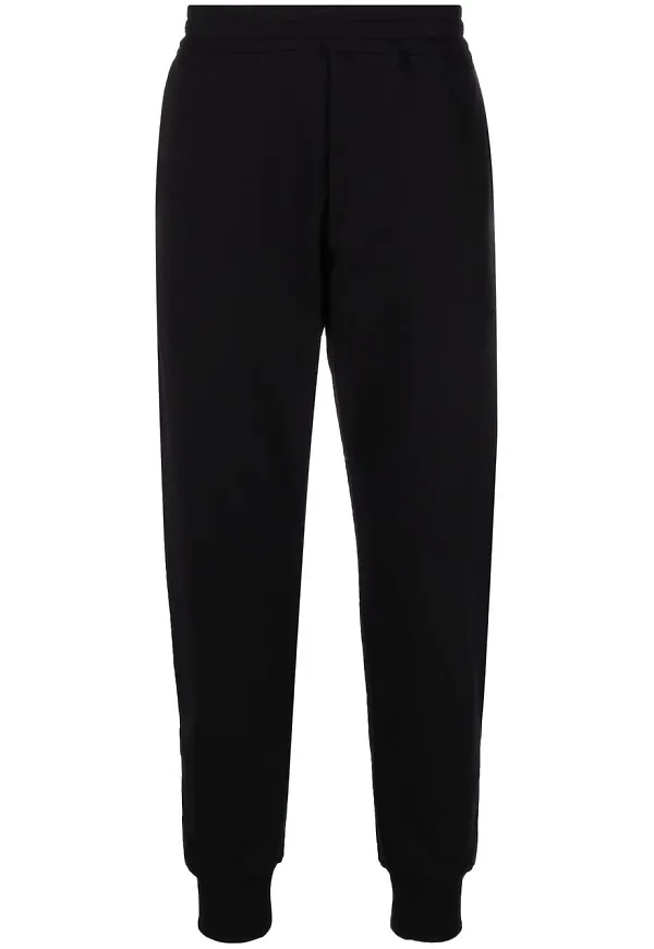 Alexander McQueen sweatpants med puffficka - Svart