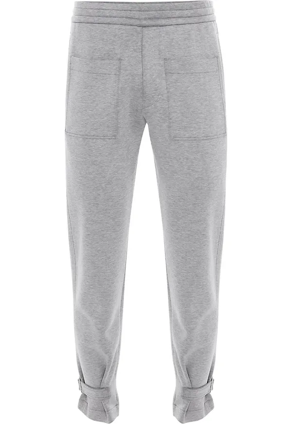 Alexander McQueen sweatpants med spänne - Grå