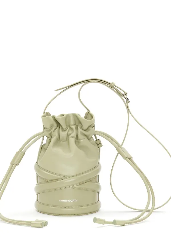 Alexander McQueen The Curve bucketbag - Grön