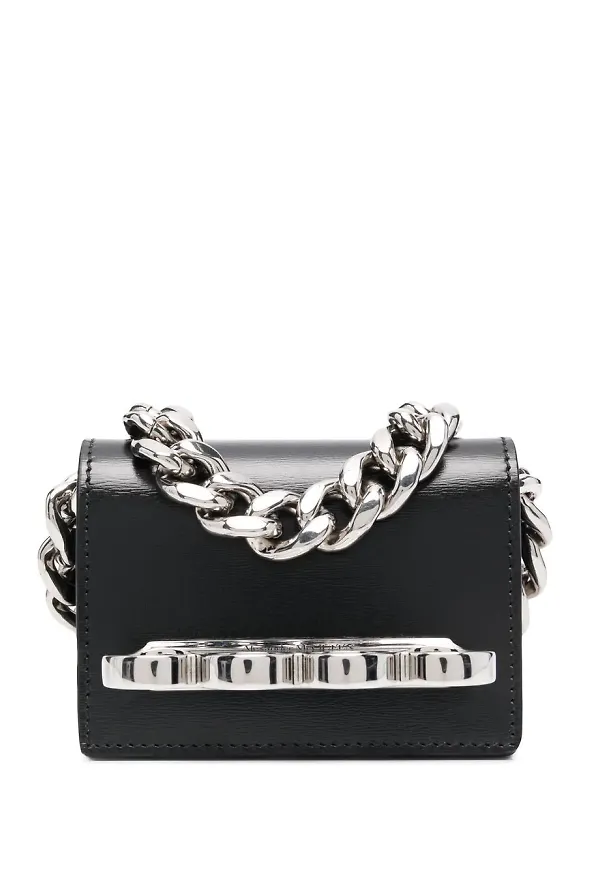 Alexander McQueen The Four Ring väska - Svart