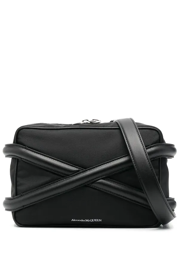Alexander McQueen The Harness kameraväska - Svart