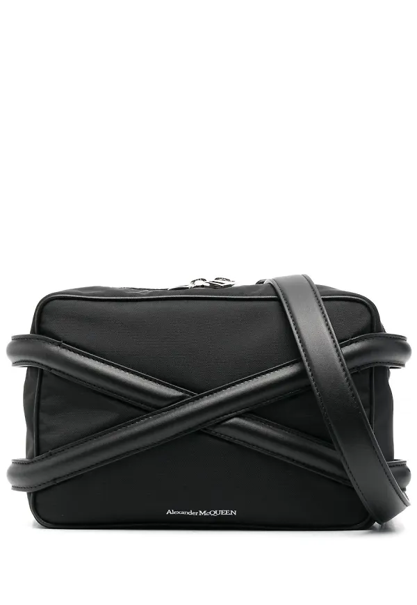 Alexander McQueen The Harness kameraväska - Svart