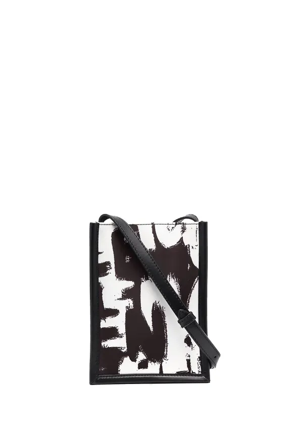 Alexander McQueen totebag med graffititryck - Svart