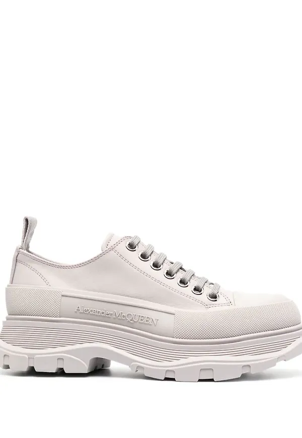 Alexander McQueen Tread låga sneakers - Grå