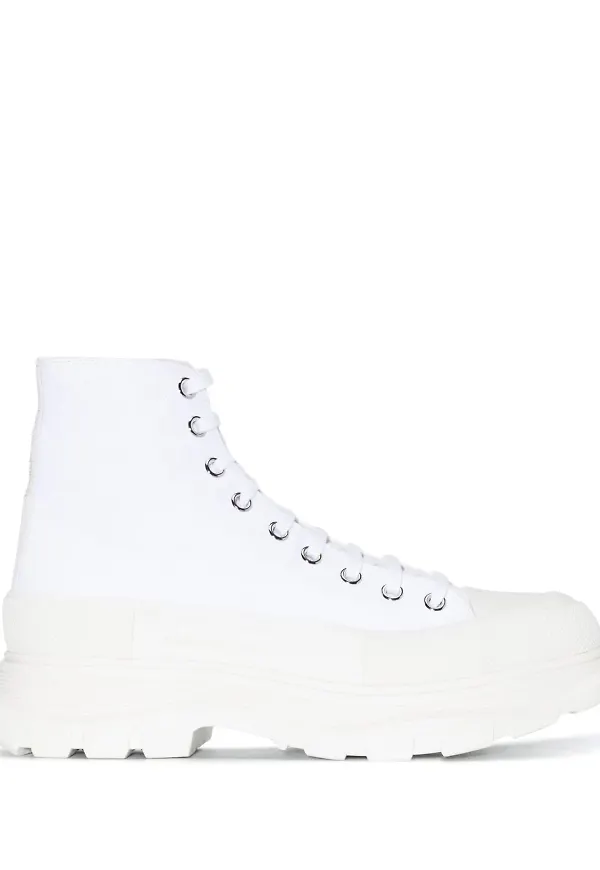Alexander McQueen Tread låga sneakers - Vit