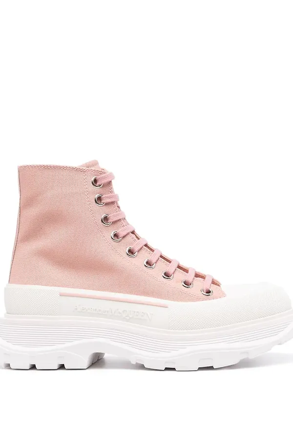 Alexander McQueen Tread Slick ankelboots - Svart