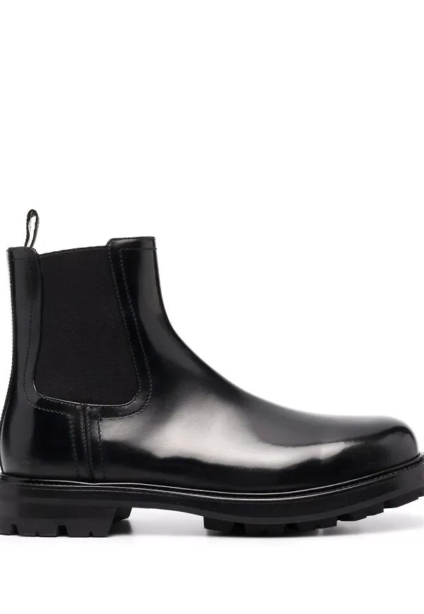Alexander McQueen Tread Slick Chelsea-boots - Svart