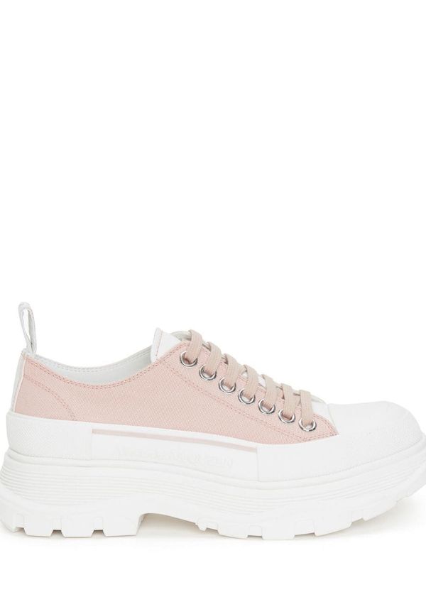 Alexander McQueen Tread Slick låga sneakers - Rosa