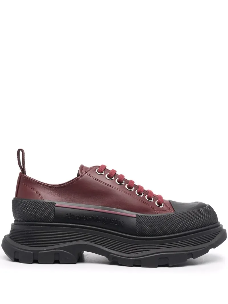 Alexander McQueen Tread Slick sneakers - Röd