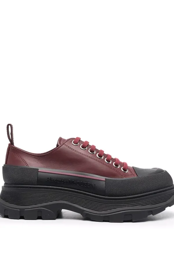 Alexander McQueen Tread Slick sneakers - Röd