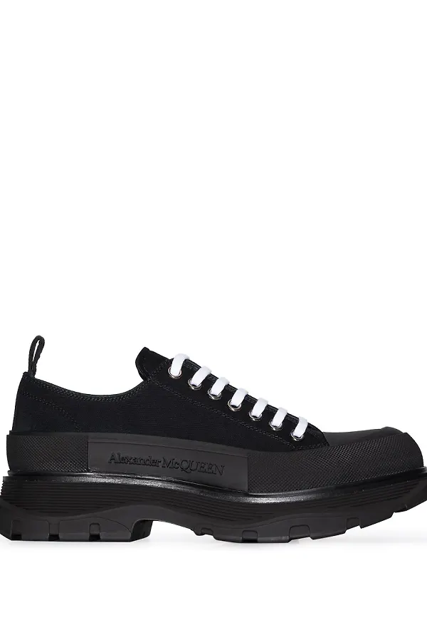 Alexander McQueen Tread Slick sneakers - Svart